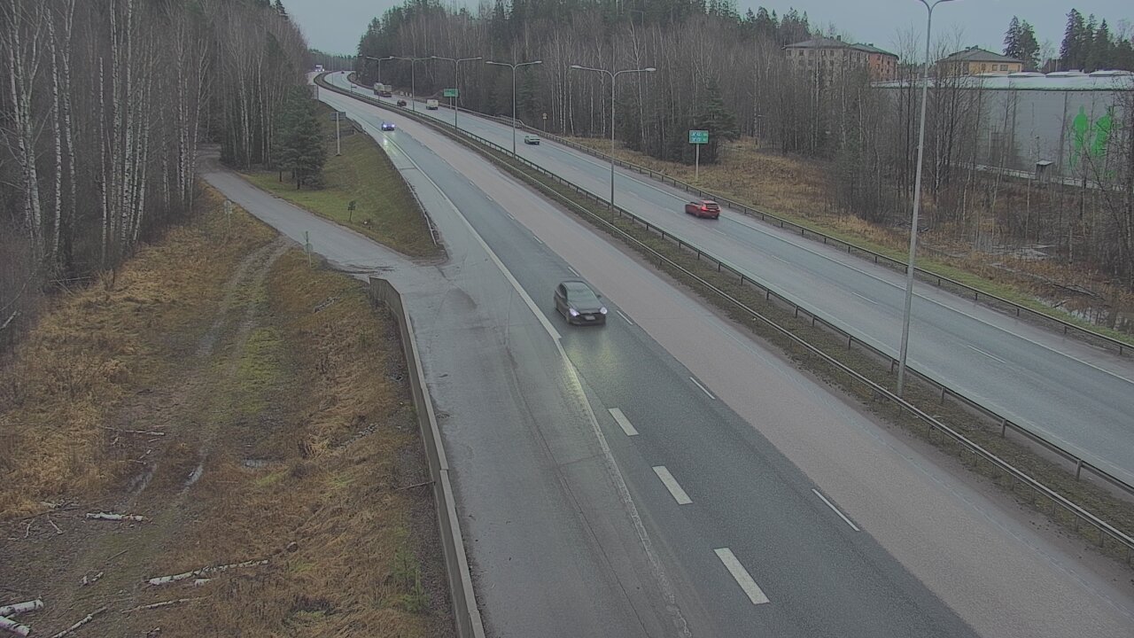 Weather Camera Image Väg 1 Esbo, Kyrkträsk, Espoo, Uusimaa