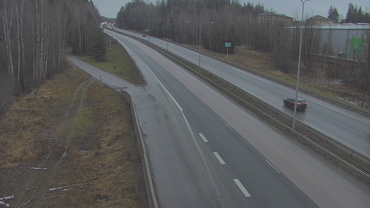 Weather Camera Image Väg 1 Esbo, Kyrkträsk, Espoo, Uusimaa