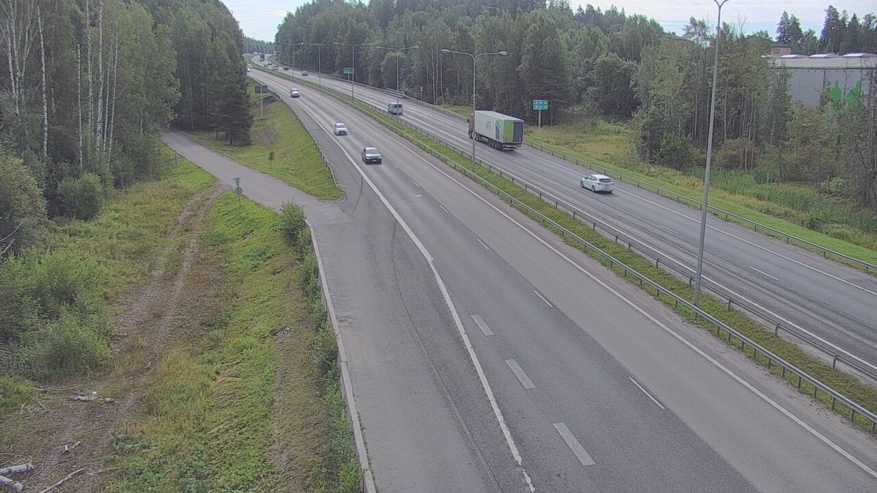 Weather Camera Image Road 1 Espoo, Kirkkojärvi, Espoo, Uusimaa