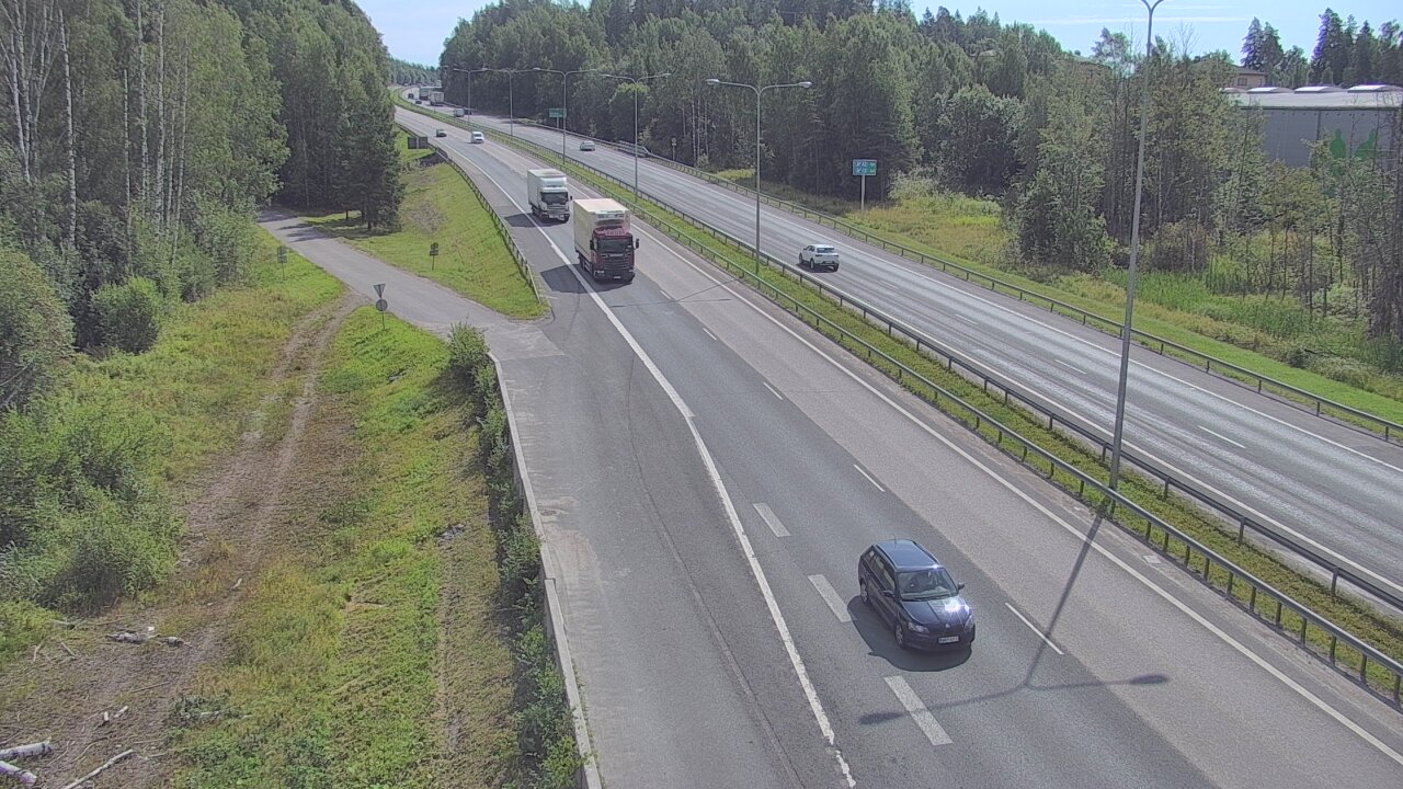Weather Camera Image Road 1 Espoo, Kirkkojärvi, Espoo, Uusimaa