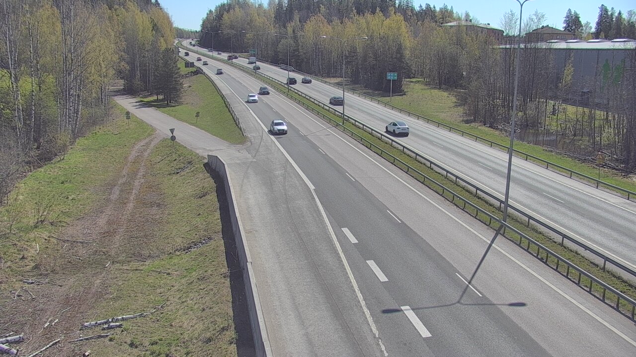 Weather Camera Image Väg 1 Esbo, Kyrkträsk, Espoo, Uusimaa