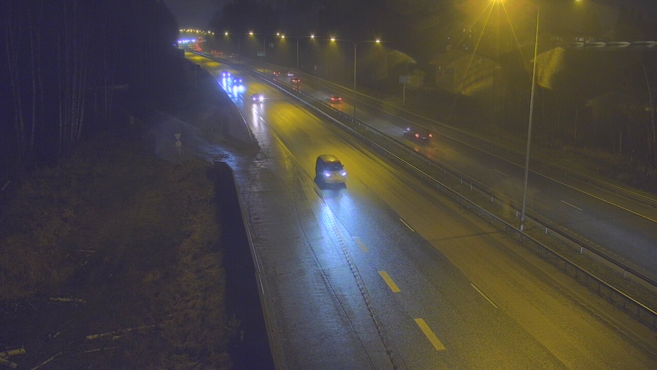 Weather Camera Image Väg 1 Esbo, Kyrkträsk, Espoo, Uusimaa