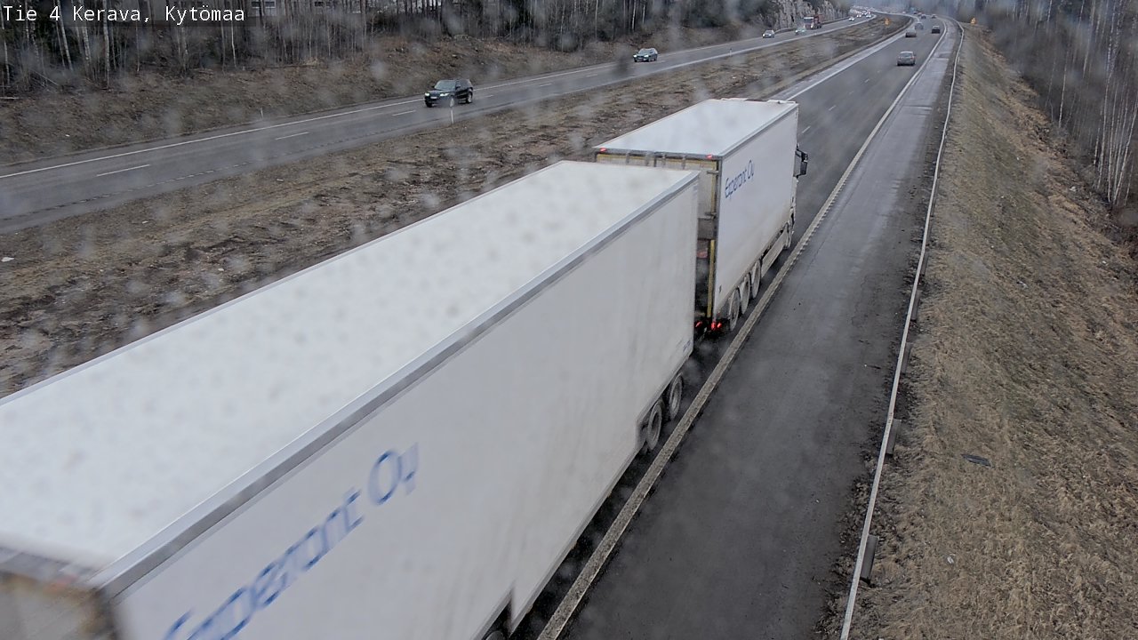 Weather Camera Image Väg 4 Kervo, Kytömaa, Kerava, Uusimaa