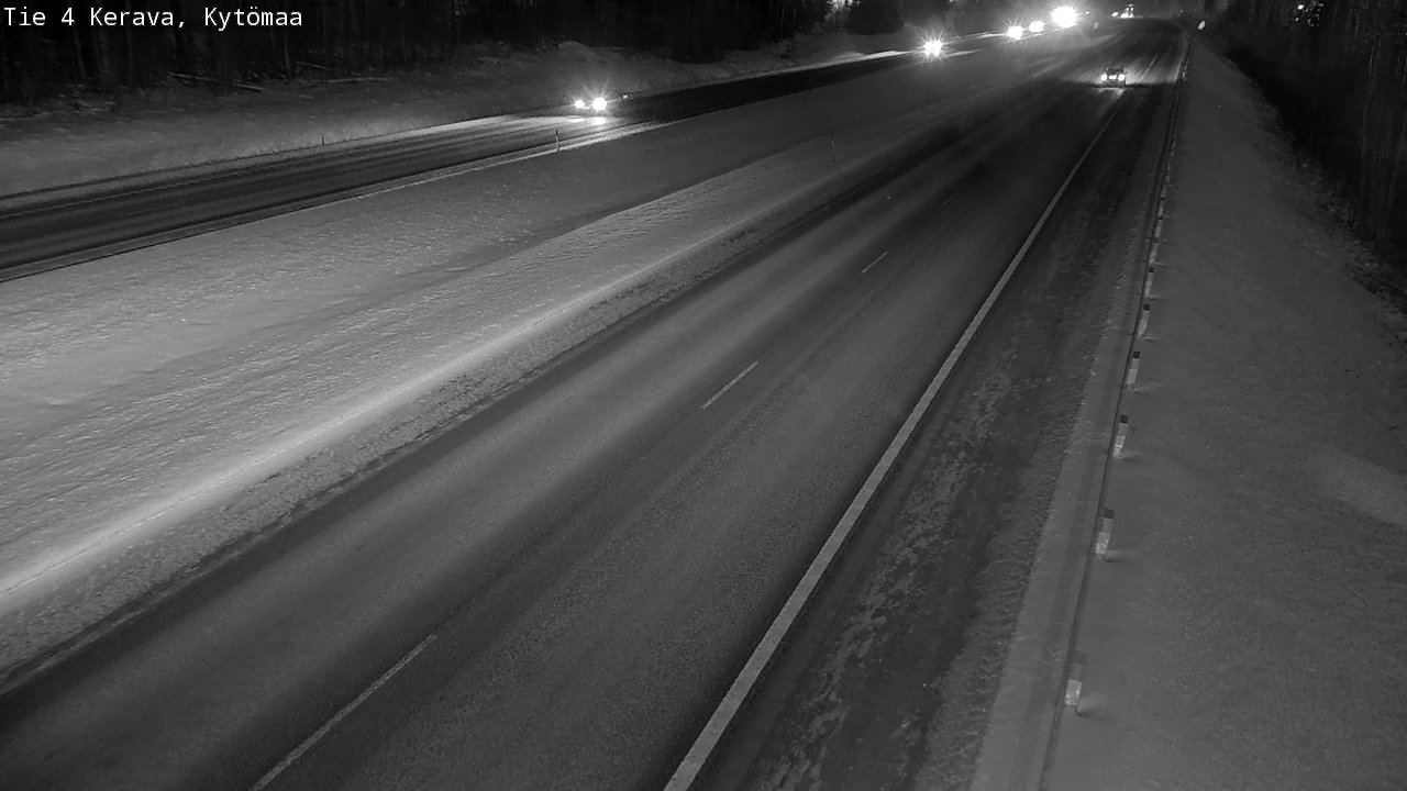 Weather Camera Image Väg 4 Kervo, Kytömaa, Kerava, Uusimaa
