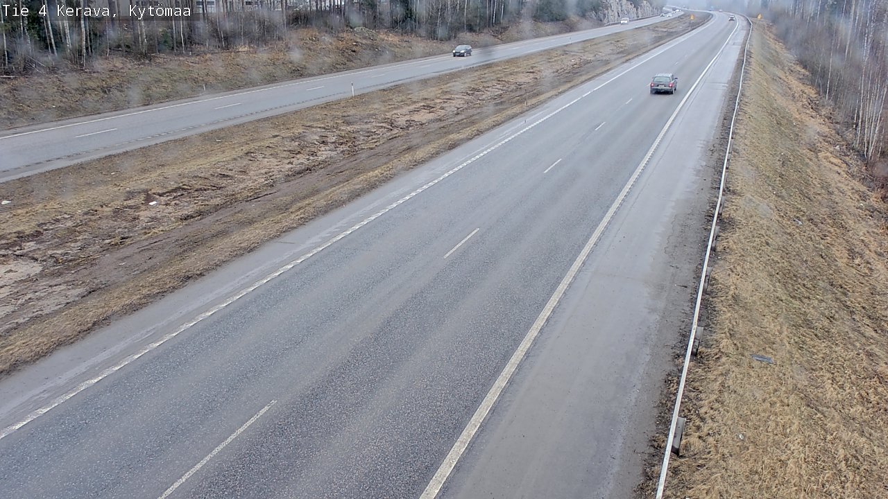 Weather Camera Image Väg 4 Kervo, Kytömaa, Kerava, Uusimaa