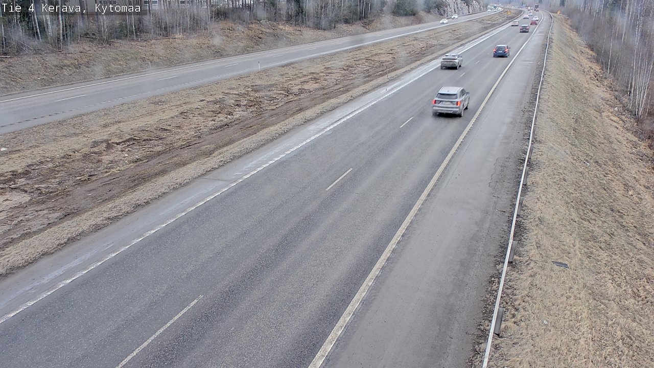 Weather Camera Image Road 4 Kerava, Kytömaa, Kerava, Uusimaa