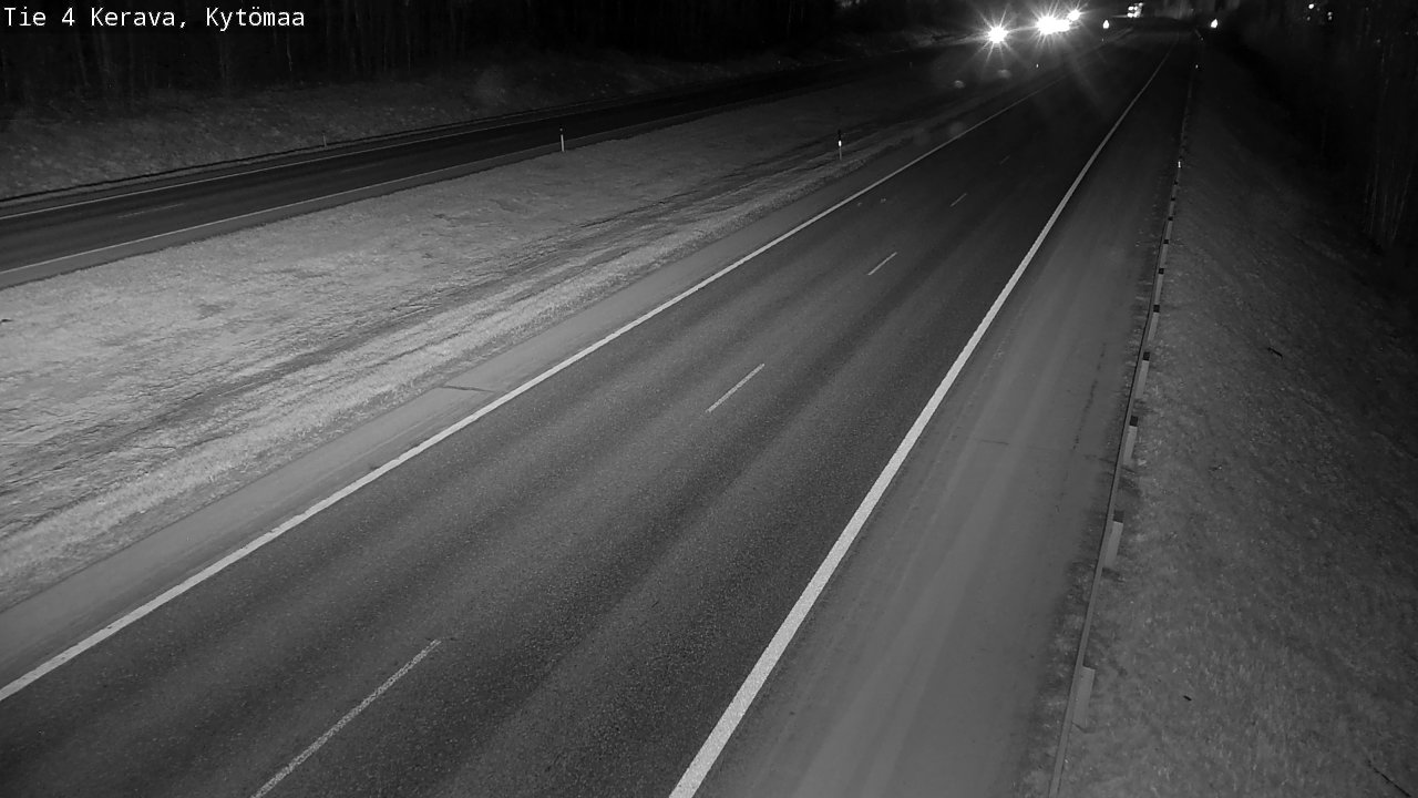 Weather Camera Image Väg 4 Kervo, Kytömaa, Kerava, Uusimaa