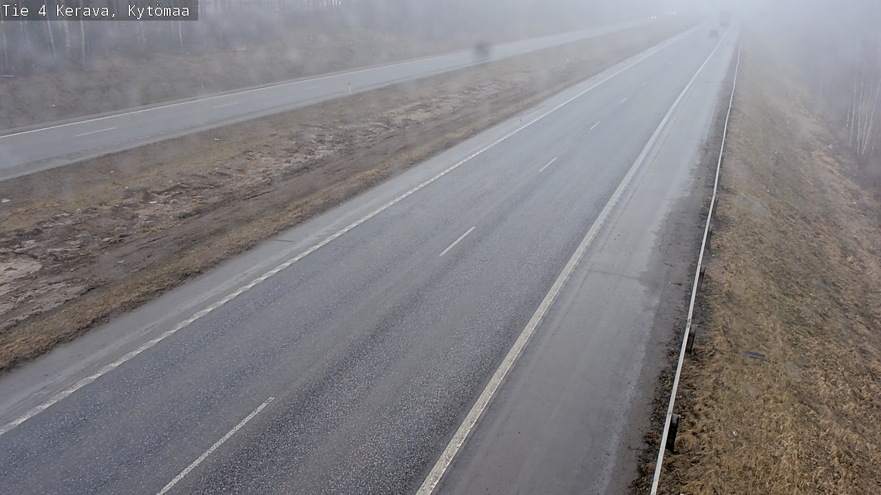 Weather Camera Image Väg 4 Kervo, Kytömaa, Kerava, Uusimaa