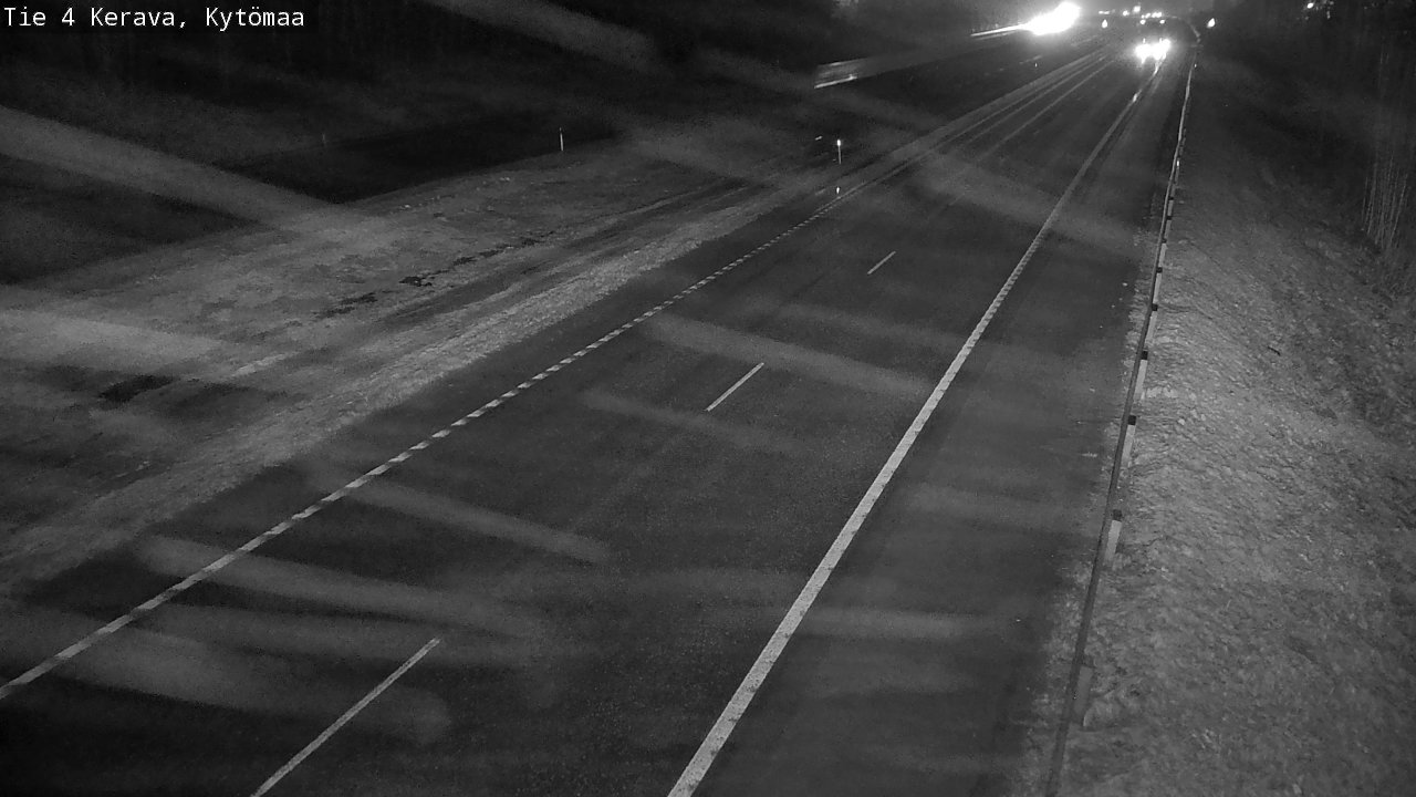 Weather Camera Image Väg 4 Kervo, Kytömaa, Kerava, Uusimaa