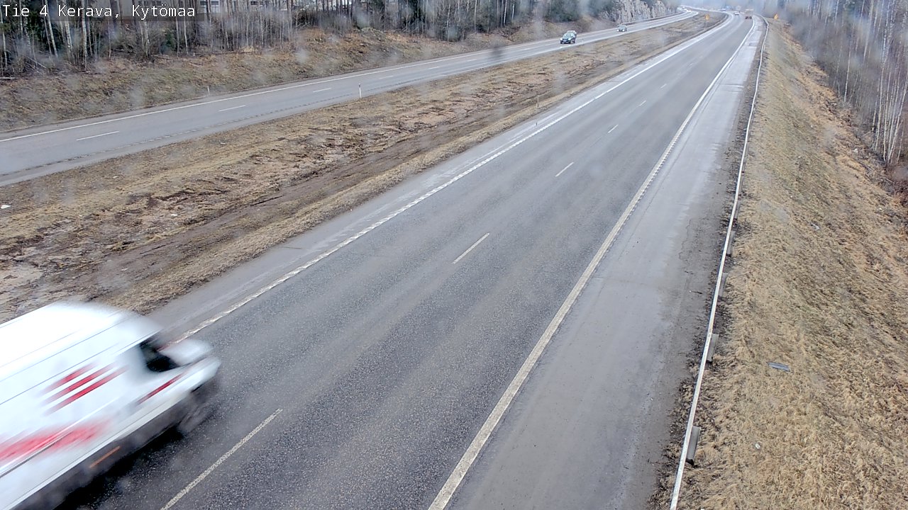 Weather Camera Image Väg 4 Kervo, Kytömaa, Kerava, Uusimaa