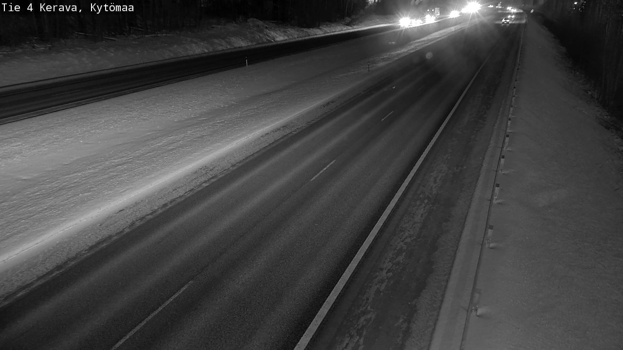 Weather Camera Image Väg 4 Kervo, Kytömaa, Kerava, Uusimaa