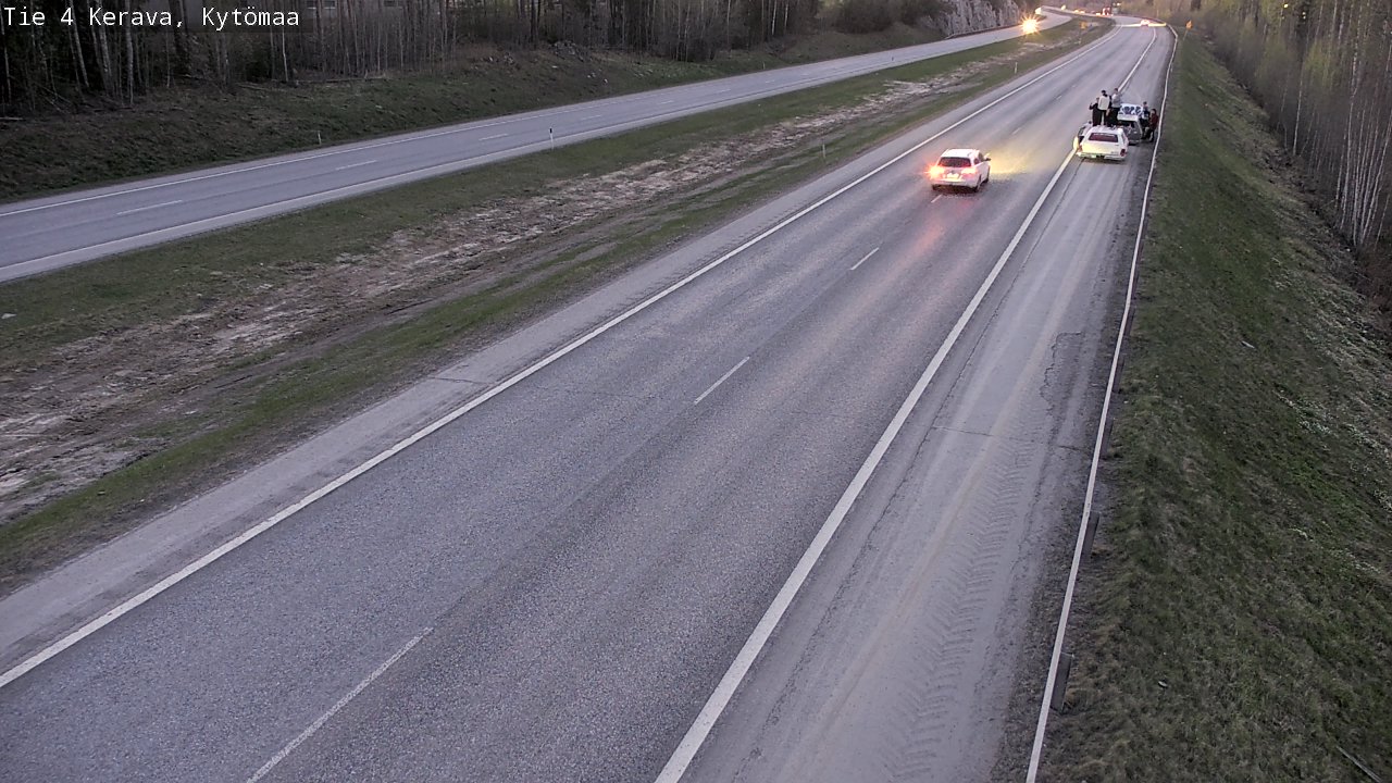 Weather Camera Image Road 4 Kerava, Kytömaa, Kerava, Uusimaa