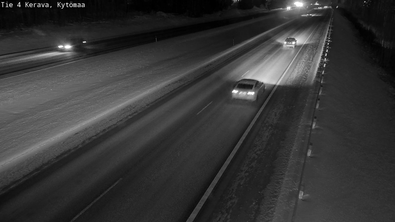 Weather Camera Image Väg 4 Kervo, Kytömaa, Kerava, Uusimaa