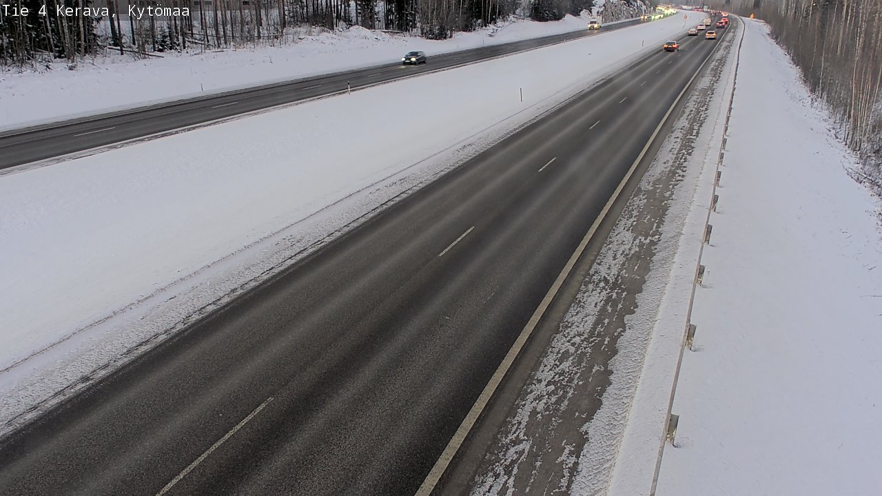 Weather Camera Image Väg 4 Kervo, Kytömaa, Kerava, Uusimaa