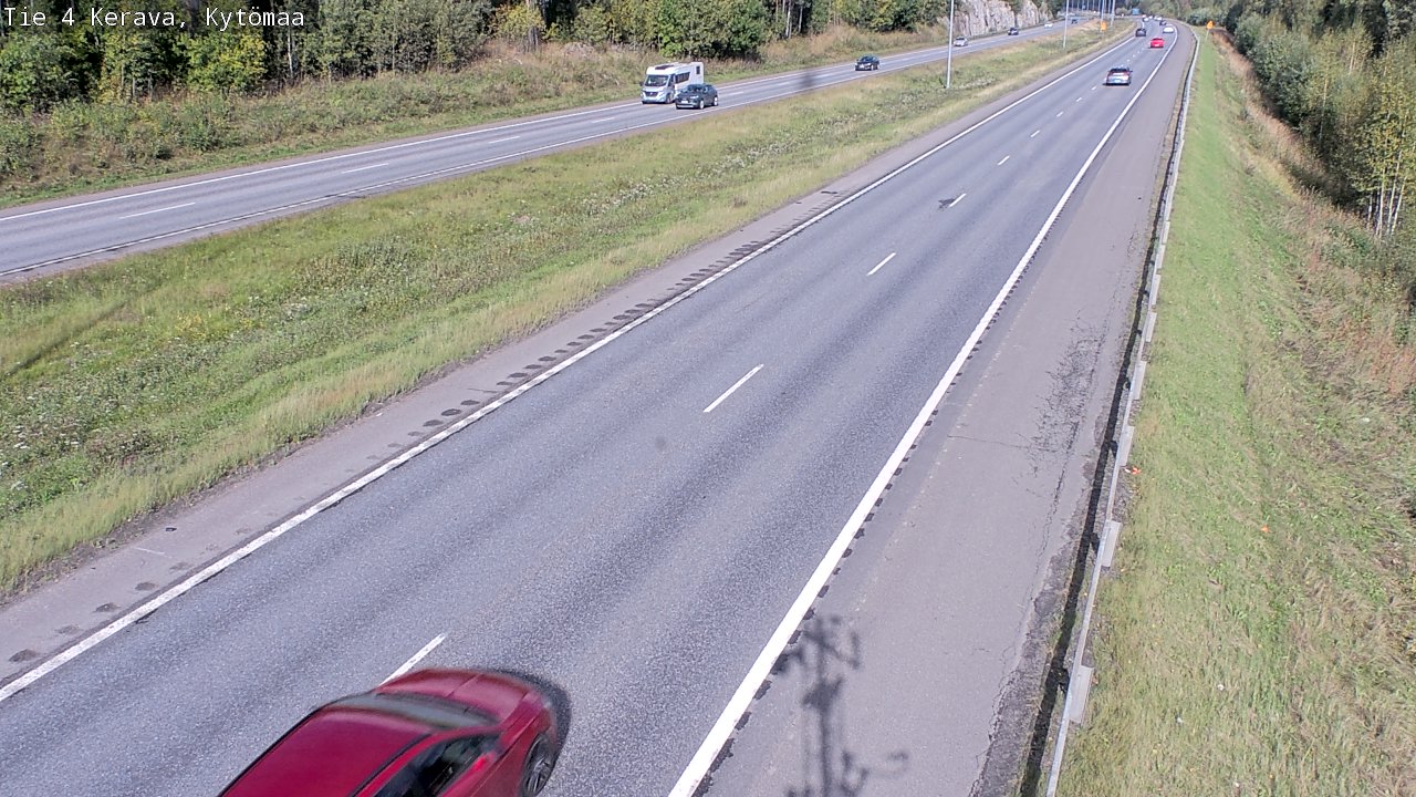 Weather Camera Image Road 4 Kerava, Kytömaa, Kerava, Uusimaa