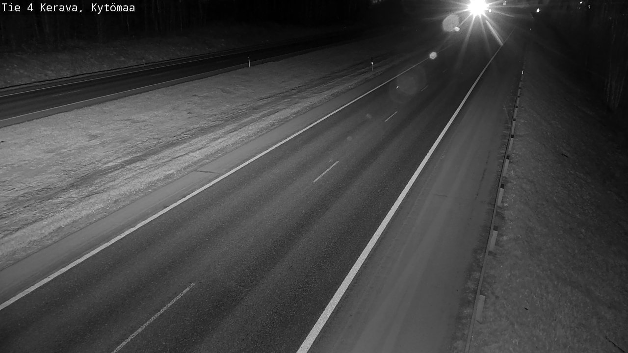Weather Camera Image Väg 4 Kervo, Kytömaa, Kerava, Uusimaa