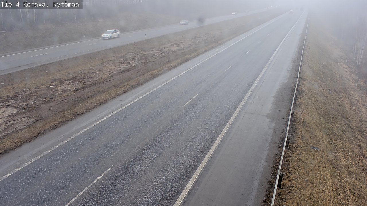 Weather Camera Image Väg 4 Kervo, Kytömaa, Kerava, Uusimaa