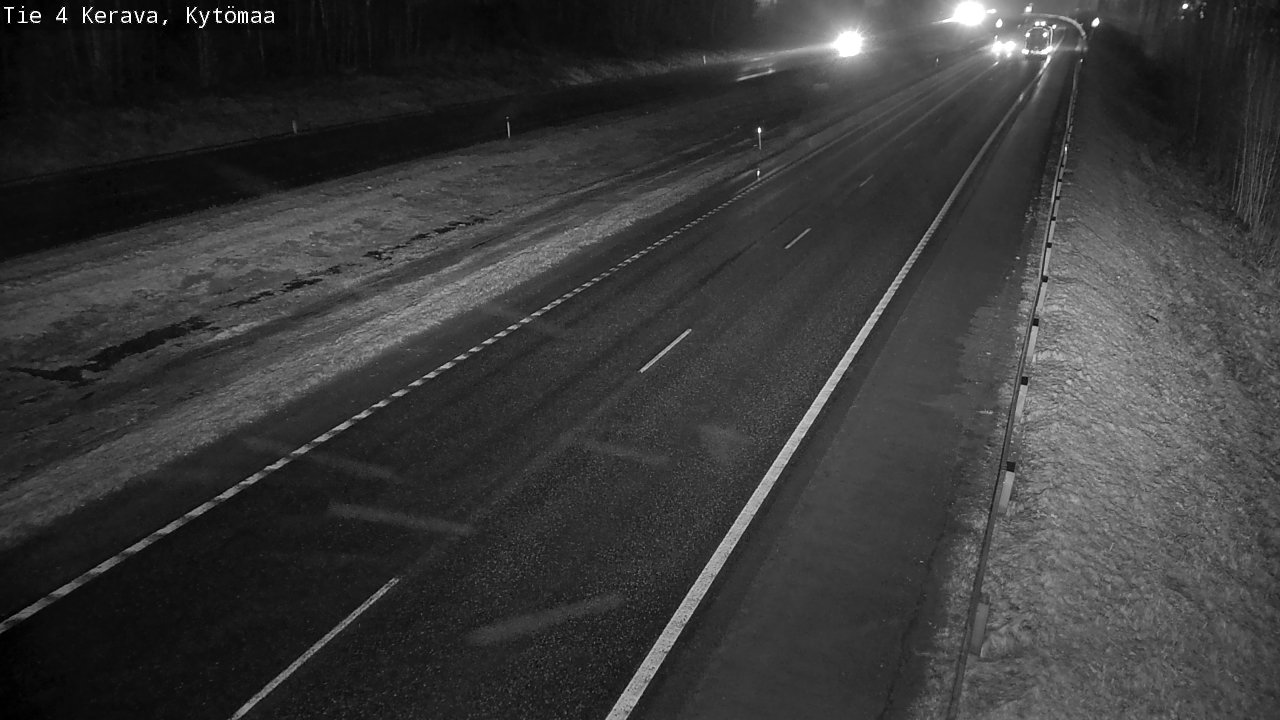 Weather Camera Image Väg 4 Kervo, Kytömaa, Kerava, Uusimaa