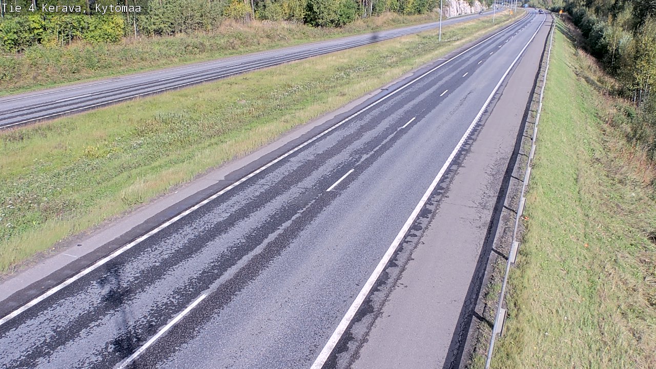Weather Camera Image Road 4 Kerava, Kytömaa, Kerava, Uusimaa