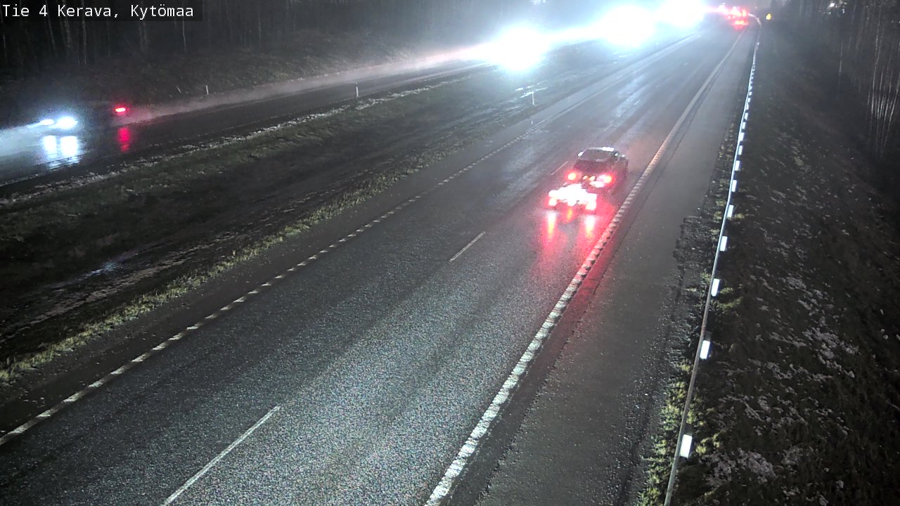 Weather Camera Image Väg 4 Kervo, Kytömaa, Kerava, Uusimaa