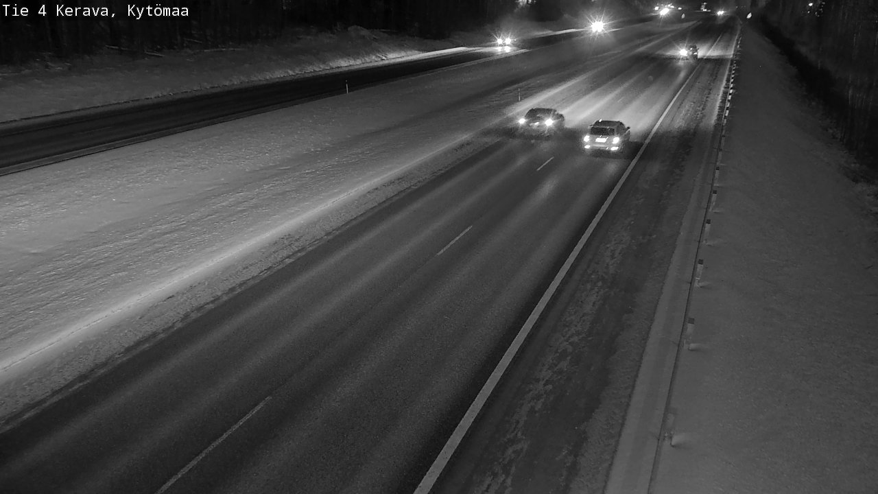 Weather Camera Image Väg 4 Kervo, Kytömaa, Kerava, Uusimaa