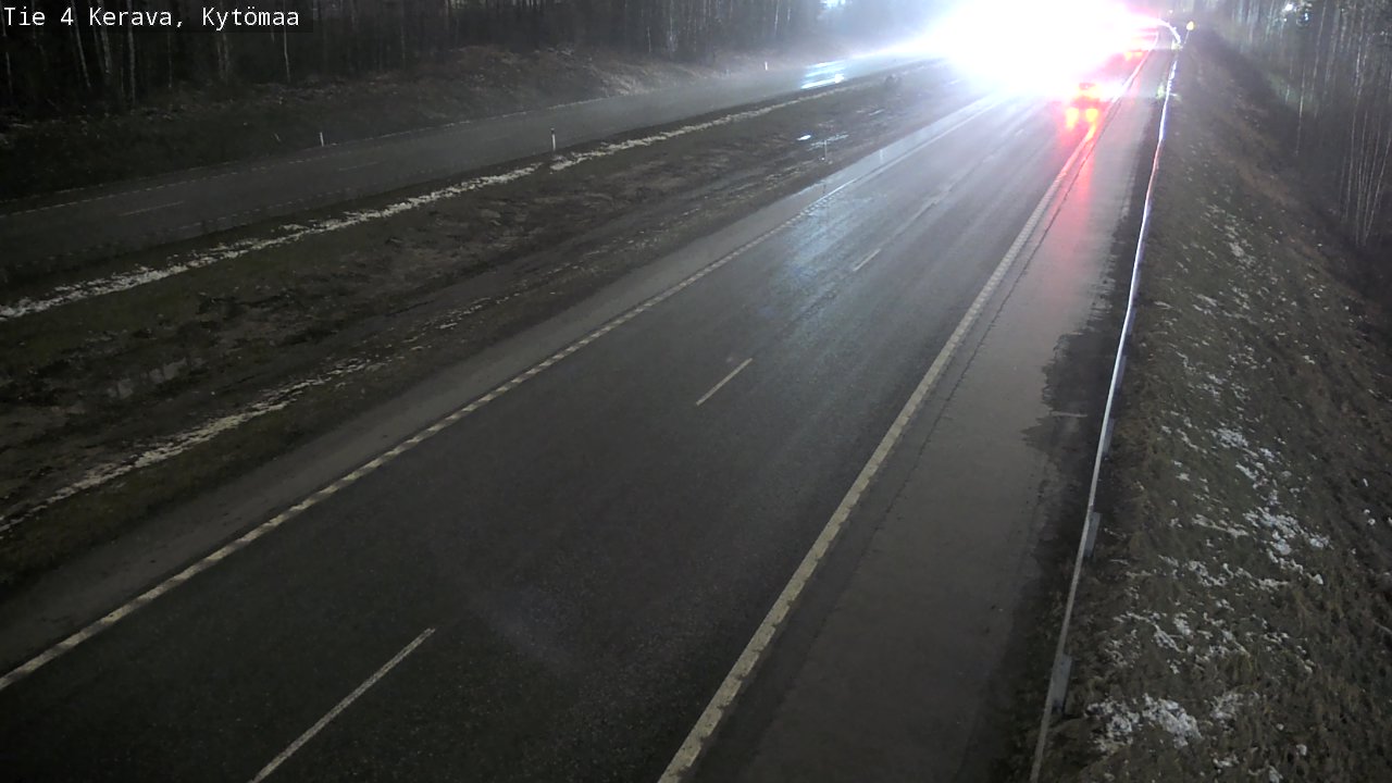 Weather Camera Image Väg 4 Kervo, Kytömaa, Kerava, Uusimaa