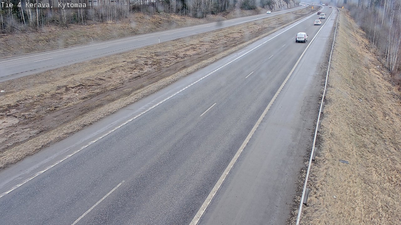 Weather Camera Image Väg 4 Kervo, Kytömaa, Kerava, Uusimaa