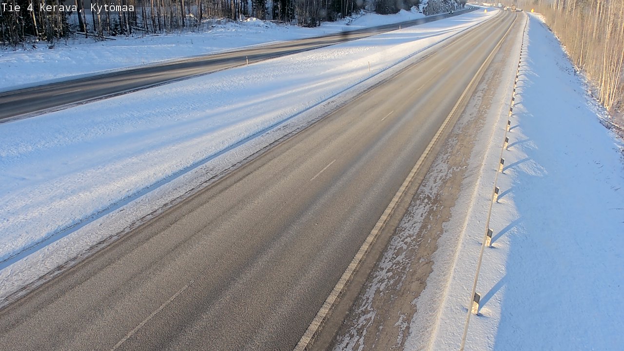 Weather Camera Image Väg 4 Kervo, Kytömaa, Kerava, Uusimaa