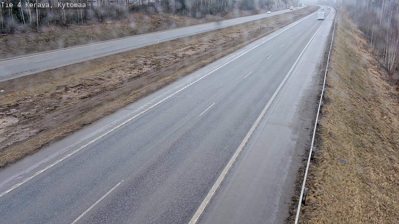 Weather Camera Image Väg 4 Kervo, Kytömaa, Kerava, Uusimaa