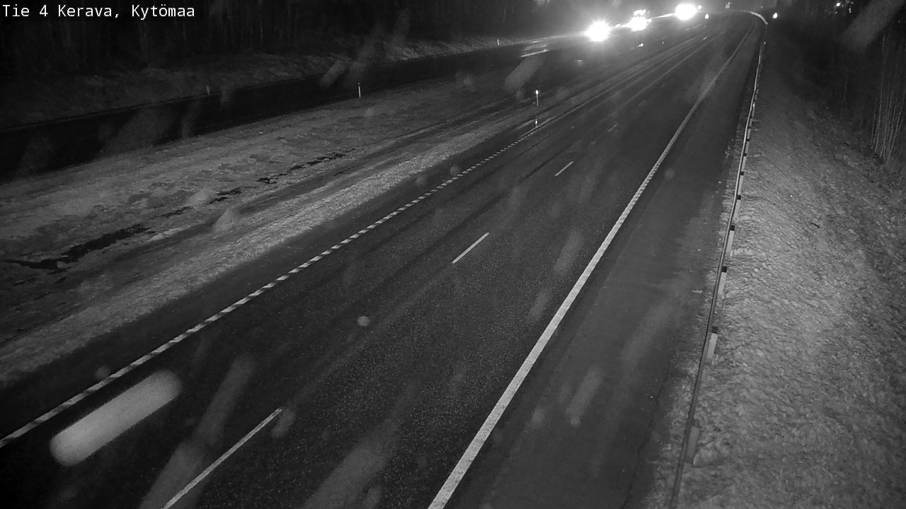 Weather Camera Image Väg 4 Kervo, Kytömaa, Kerava, Uusimaa