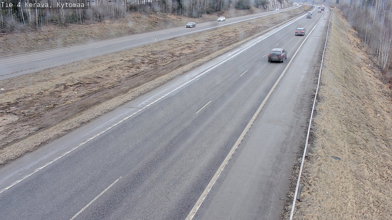 Weather Camera Image Road 4 Kerava, Kytömaa, Kerava, Uusimaa