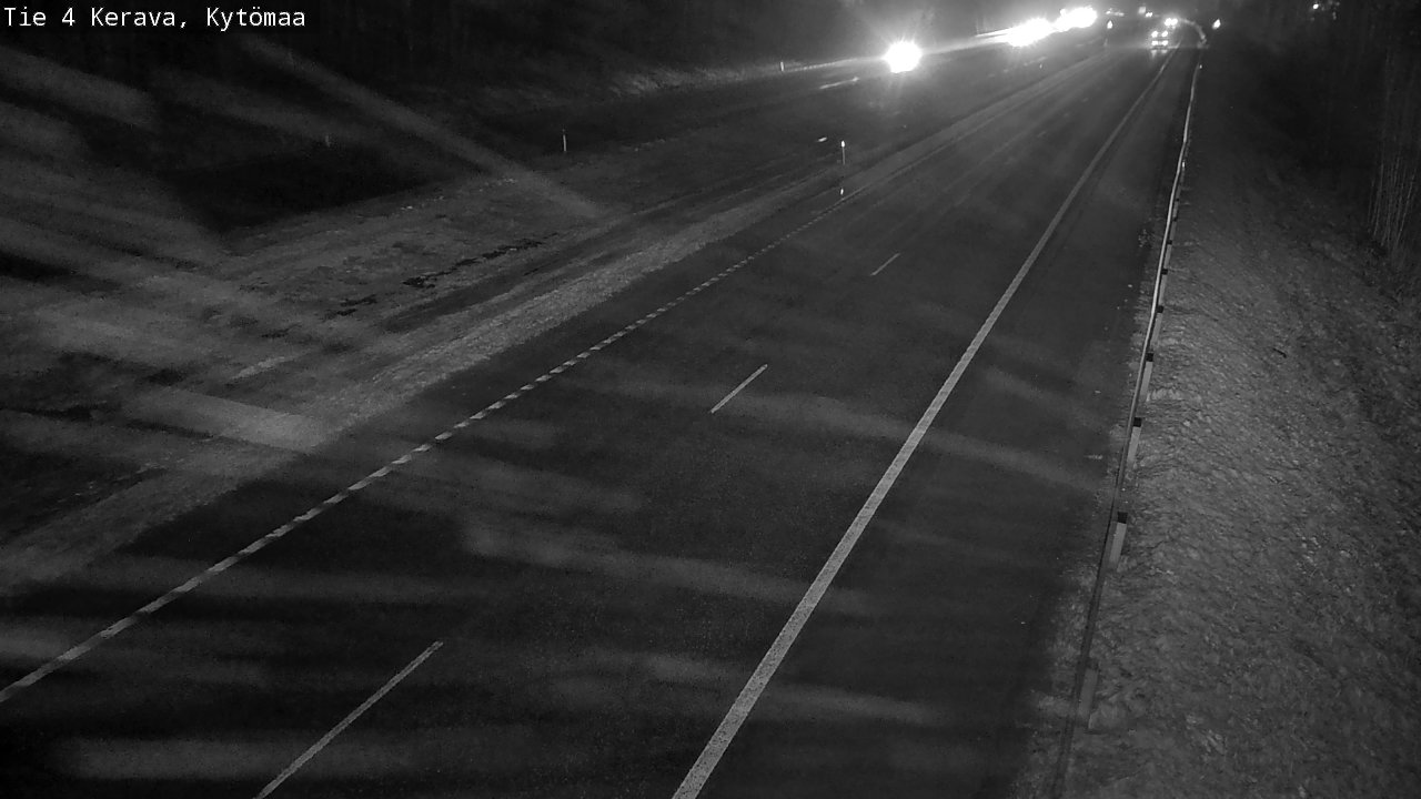 Weather Camera Image Väg 4 Kervo, Kytömaa, Kerava, Uusimaa