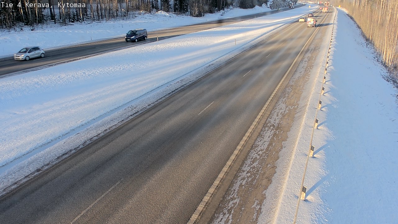 Weather Camera Image Väg 4 Kervo, Kytömaa, Kerava, Uusimaa