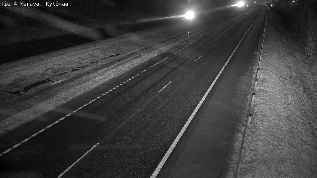 Weather Camera Image Väg 4 Kervo, Kytömaa, Kerava, Uusimaa