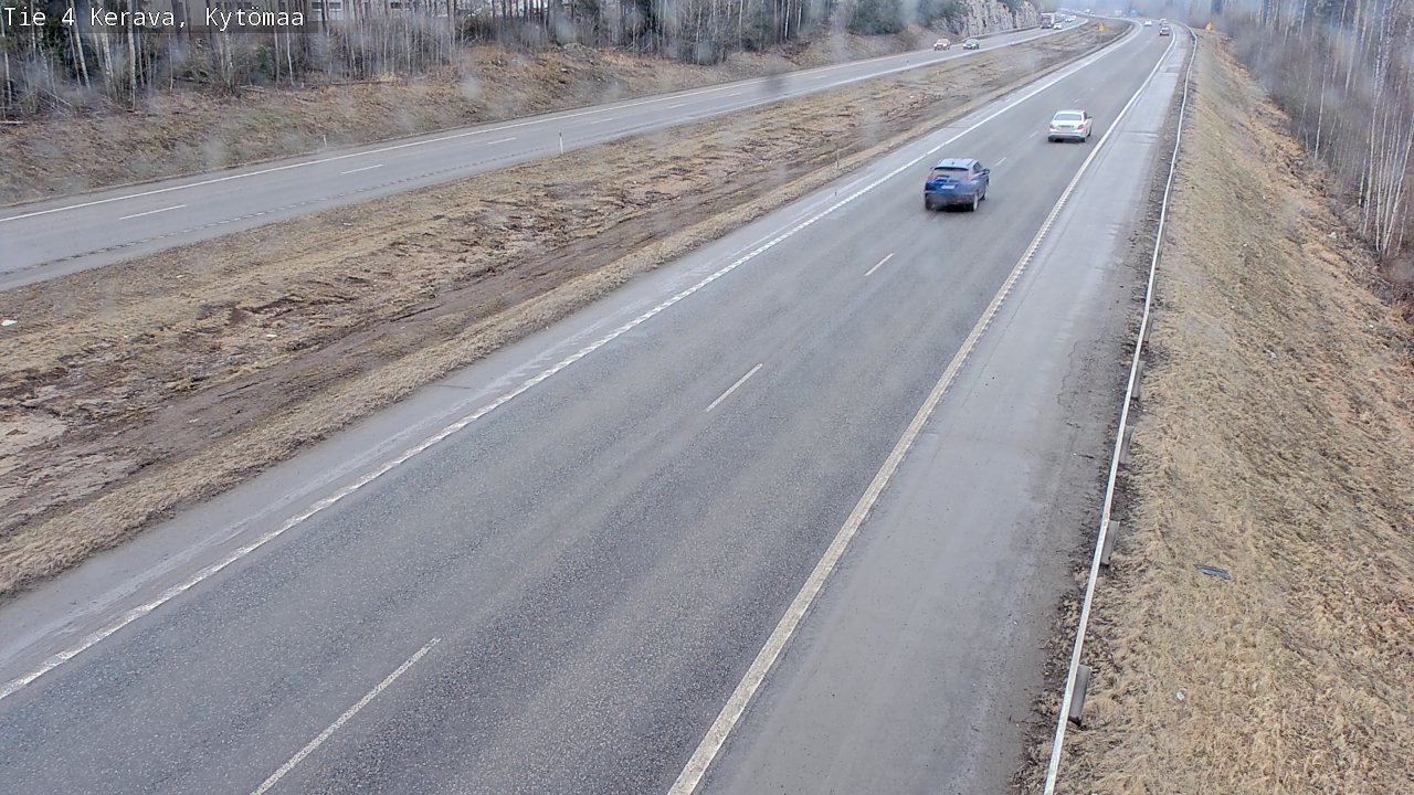 Weather Camera Image Väg 4 Kervo, Kytömaa, Kerava, Uusimaa