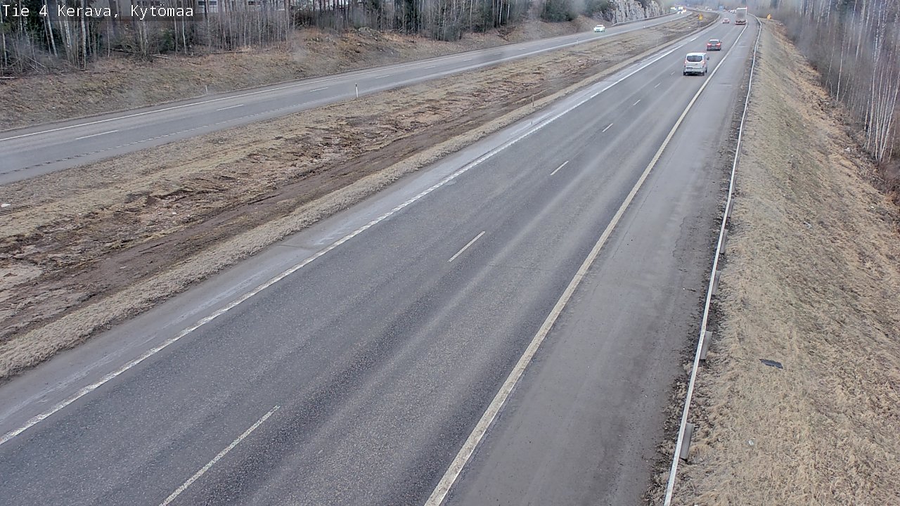 Weather Camera Image Road 4 Kerava, Kytömaa, Kerava, Uusimaa