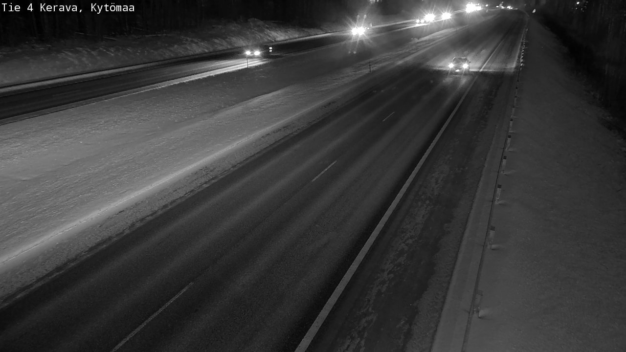 Weather Camera Image Väg 4 Kervo, Kytömaa, Kerava, Uusimaa