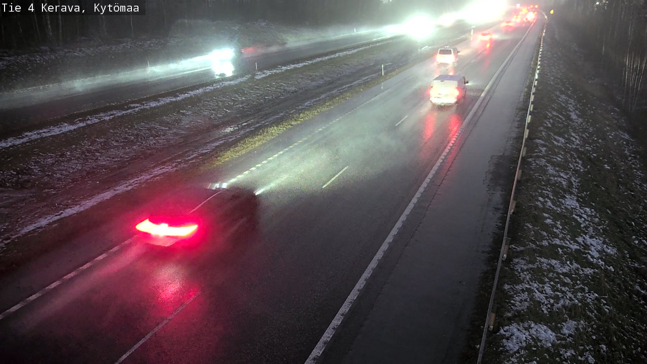 Weather Camera Image Väg 4 Kervo, Kytömaa, Kerava, Uusimaa