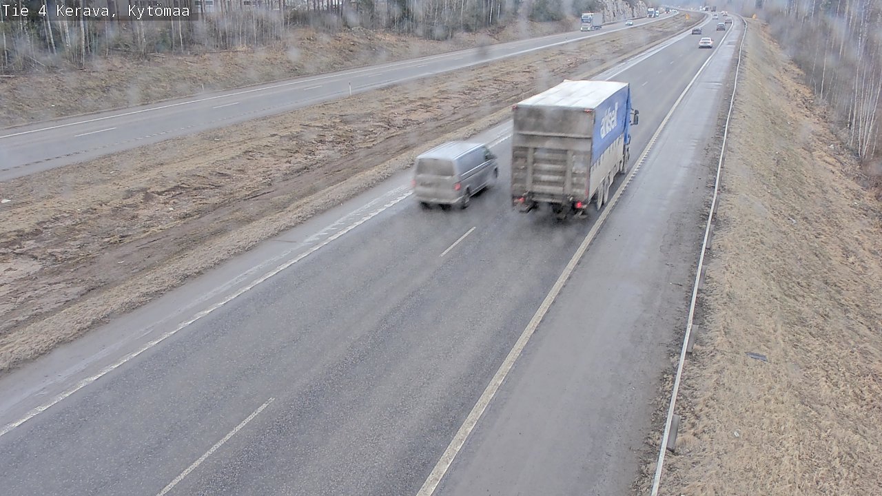 Weather Camera Image Väg 4 Kervo, Kytömaa, Kerava, Uusimaa