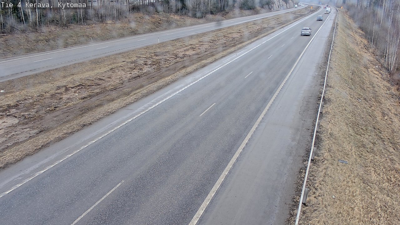 Weather Camera Image Väg 4 Kervo, Kytömaa, Kerava, Uusimaa