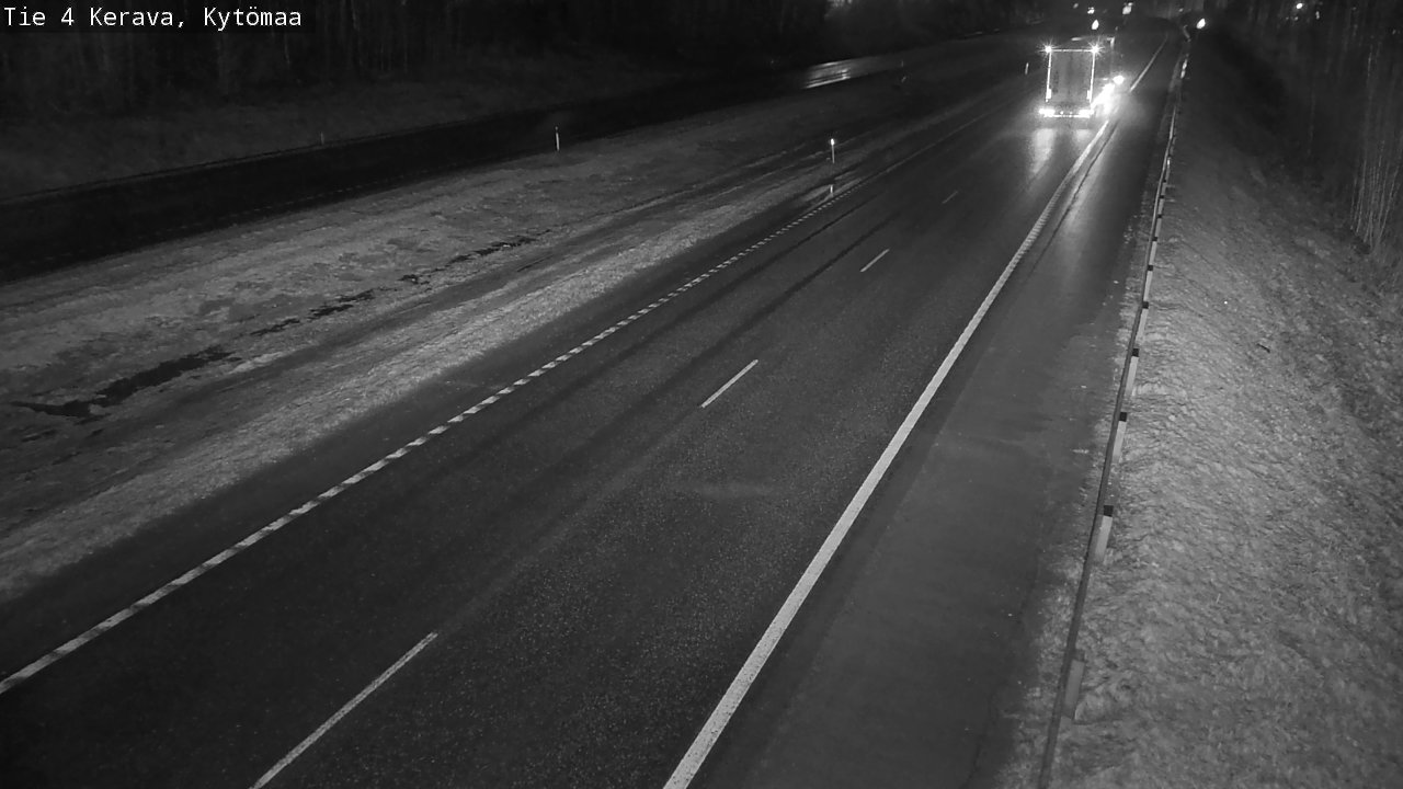 Weather Camera Image Väg 4 Kervo, Kytömaa, Kerava, Uusimaa