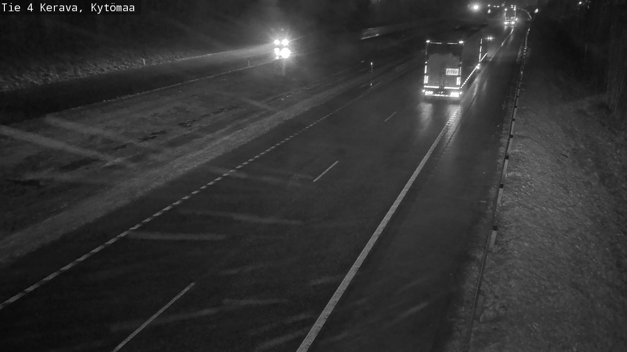 Weather Camera Image Väg 4 Kervo, Kytömaa, Kerava, Uusimaa