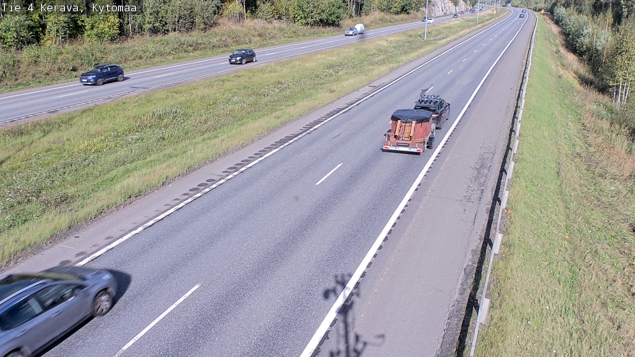 Weather Camera Image Road 4 Kerava, Kytömaa, Kerava, Uusimaa