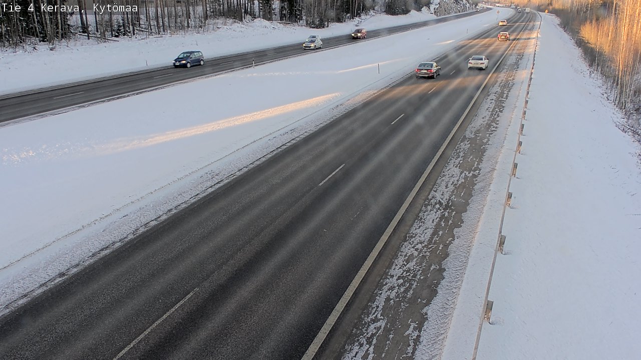 Weather Camera Image Väg 4 Kervo, Kytömaa, Kerava, Uusimaa