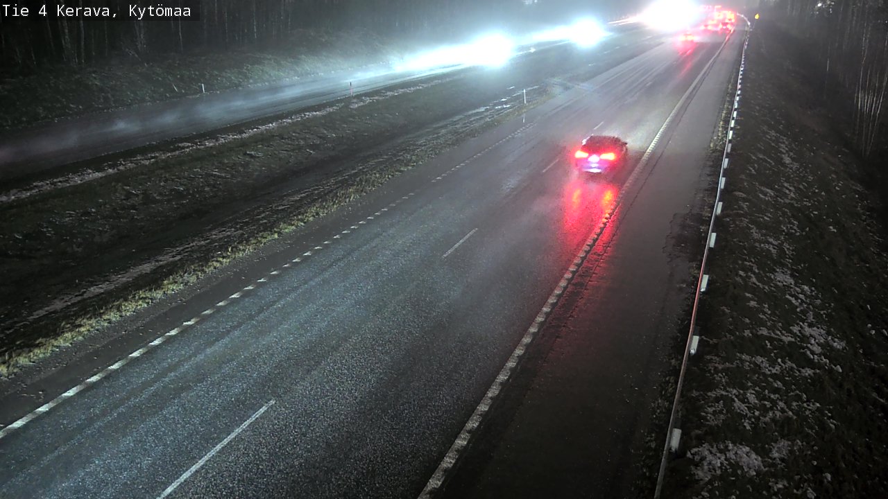 Weather Camera Image Väg 4 Kervo, Kytömaa, Kerava, Uusimaa