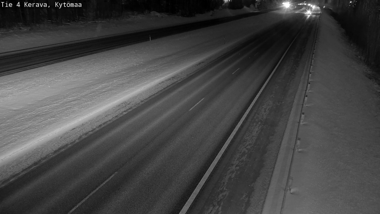 Weather Camera Image Väg 4 Kervo, Kytömaa, Kerava, Uusimaa