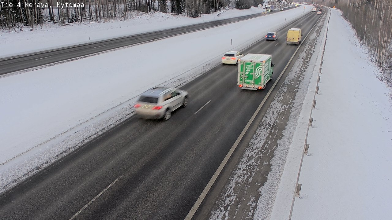 Weather Camera Image Väg 4 Kervo, Kytömaa, Kerava, Uusimaa