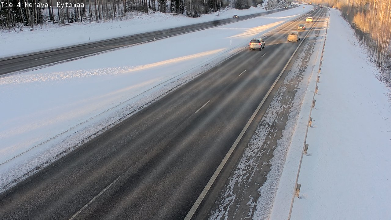 Weather Camera Image Väg 4 Kervo, Kytömaa, Kerava, Uusimaa