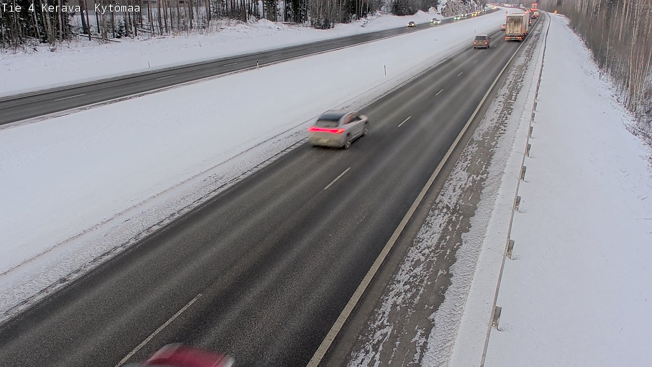 Weather Camera Image Väg 4 Kervo, Kytömaa, Kerava, Uusimaa