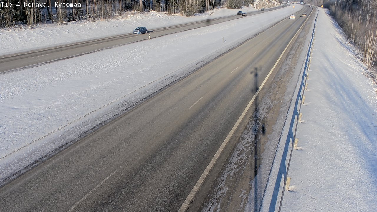 Weather Camera Image Väg 4 Kervo, Kytömaa, Kerava, Uusimaa